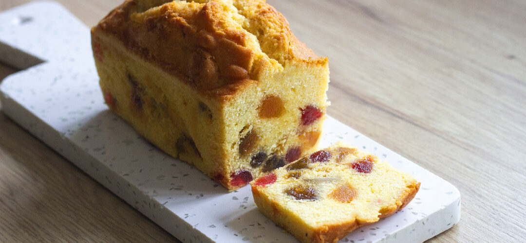 Cake aux fruits confits