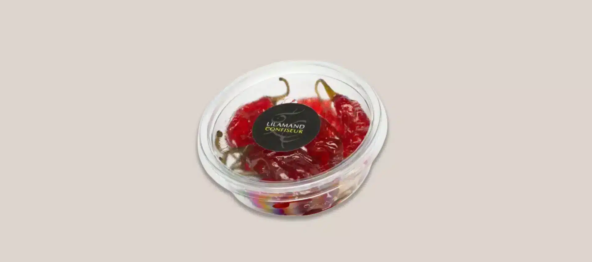 Piments doux confits — Barquette 150g